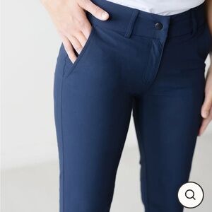 Abandroth navy jogger golf pants
